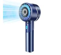 COZOME Ventilateur Portable, Mini Ventilateur Rechargeable USB 4 Vitesses, Turbo 7000 tr/min 16h d'Autonomie, Ventilateur de Poche, Indispensable de Voyage pour l’Extérieur, Voyages, Bureau, Maison