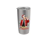 Cozy Anime Christmas Manga Holiday Gobelet isotherme en acier inoxydable double paroi