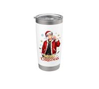 Cozy Anime Christmas Manga Holiday Gobelet isotherme en acier inoxydable double paroi