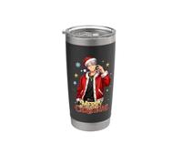 Cozy Anime Christmas Manga Holiday Gobelet isotherme en acier inoxydable double paroi