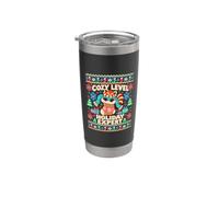 Cozy Level Holiday Expert Ugly Christmas Gobelet isotherme en acier inoxydable double paroi
