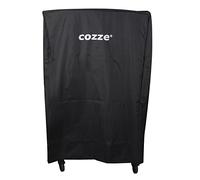 Cozze® Housse de protection pour table extérieure avec four à pizza 13/17” ou E200/E300/Plancha G-500 - Oxford 600D, résistante aux intempéries et aux UV, noire, 60x73x106 cm