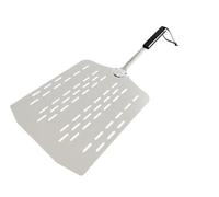 cozze Pelle à Pizza en Aluminium de 60 x 28 x 28 cm en Acier perforé