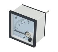 CP-72 Compteur de courant analogique AC Ampèremètre Jauge de panneau 72 x | Offre une réponse rapide en 4 secondes, assure des lectures précises avec une échelle de 1,5 niveau, simplifie la