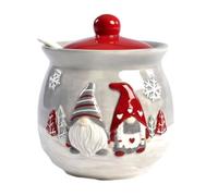 CP INTERNATIONAL - Pot en céramique pour condiments et épices - motif Lutins Nordiques - 28865
