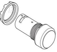 abb-entrelec CP1 - 10b-10 - Poussoir compartiment rasante Noir Opaque
