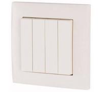 CPAD-00/195 Eaton xComfort 4 canaux Interrupteur mural blanc