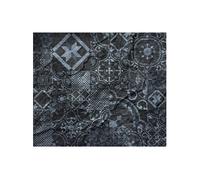 CPM - Crédence adhésive en alu imitation Ardoise - L. 70 x l. 60 cm - Noir - Ardoise
