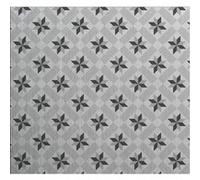 CPM - Crédence adhésive en aluminium Carreaux - L. 70 x l. 60 cm - Gris - Ciment Gris G