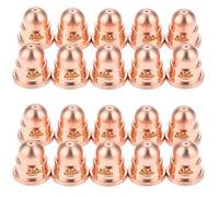 Cpolebev 20 PièCes SéRies 45A Buse 220930 Buse pour Torche de DéCoupe Plasma Consommables ProcéDéS de Coupe Fine Fournitures de Soudage et de Brasage