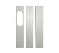 Cpolebev 3PCS Kit de Plaque de Fenêtre Portable Réglable pour Accessoires de Climatiseur Pièces Joint de Fenêtre de Climatiseur-55CM