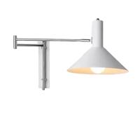 Cpolebev Applique Murale Pliable en Métal - Bras Articulé Moderne pour Bar | Polyvalente pour espaces résidentiels, sa diffusion lumineuse vers le haut et le bas crée des ambiances modulables.
