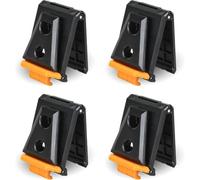 Cpolebev ClipTech pour TOU-CT-150 et TB-CT-150SP pour Clip de Ceinture à Outils 4 Pack - pour Modèles et Pochettes TOU-CT