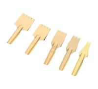 Cpolebev Ensemble de Plumes de Remplacement - pour Stylo Plume, Pointe Plate, 5 Pièces, Point pour Calligraphie et Papeterie.