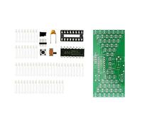 Cpolebev Kit de Sablier Électronique Analogique Précis avec Lampe LED Double Couche PCB Board 84X40mm