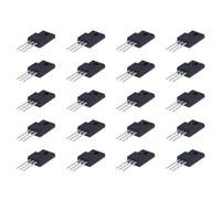 Cpolebev MOSFET N-Canal de Puissance 600V 4.5A TO-220 Compatible 20-Pcs | Lot de 20 MOSFET N-Channel Puissance 600V 4.5A, faible charge de grille et faible résistance pour convertisseurs.