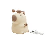 Cpolebev Night Light Battery-Powered Silicone Animal Kids Lamp Portable | Night Light is designed for kids' bedrooms with low glare, tints, and gentle brightness levels that 't disturb sleep.