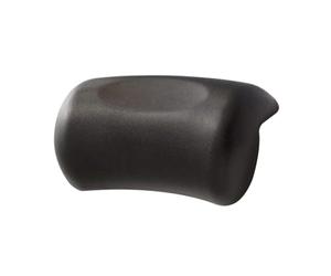 Cpolebev Oreiller de Bain Spa Appui-Tête de Baignoire Antidérapant Oreillers de Bain Imperméables Doux avec Ventouses Coussin de Cou de Bain Noir