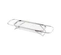 Cpolebev Panier de Vidange Rétractable en Acier Inoxydable, Poignées Ovales, Passoire, Évier, Égouttoir à Légumes, Panier de Rangement pour S