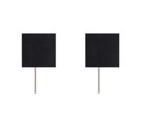 Cpolebev Panneau solaire PET 0,8 W 7,3 V 70x70 mm Étanche Fils Lampe DIY | Compact et robuste, ce panneau monocristallin PET offre 0,8 W à 7,3 V, idéal pour lampes solaires DIY et solutions portables.