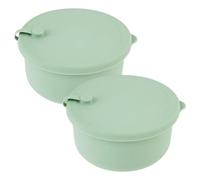 Cpolebev Pizza Dough Fermentation Box - Silicone 560 -Pack 700Square | Space-saving, stackable design fits neatly in fridge shelves while keeping ingredients and dough organized.