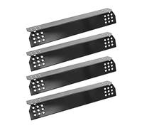 Cpolebev Plaque Chauffante de Remplacement en Acier Porcelaine pour Four Nexgrill 720-0830H, Grill Master 720-0697 - Lot de 4