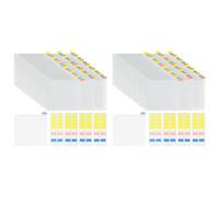 Cpolebev Rangement Papier Scrapbooking 6x6 - Organiseur Portable 72 Poches | Ouverture par le haut pour un accès ; compact et léger, 72 poches et onglets adhésifs pour projets nomades