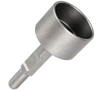 CPROSP Bouterolle d'enfoncement SDS-HEX Ø85,5mm, Enfonce-Pieux Professionnelle pour Piquet/Tige de Mise à Terre, 95 x 210 mm