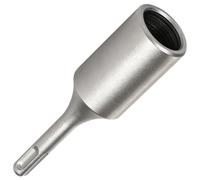 CPROSP Bouterolle d'enfoncement SDS-PLUS Ø25,5mm, Enfonce-Pieux Professionnelle pour Piquet/Tige de Mise à Terre, 34 x 140 mm