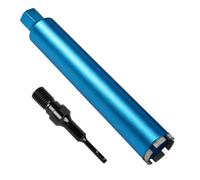 CPROSP Couronne Diamant pour Carotteuse Ø68mm avec Adaptateur SDS PLUS | Soudée par Faisceau Laser, 1¼" UNC, L450mm, Forage à Humide, Trépan pour Percer Dans le Béton, Maçonnerie et Pierre