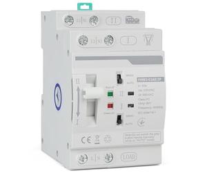 CPROSP Inverseur de Source Monophasé Automatique 63A DIN 220V 2P | Commutateur de Transfert Automatique 2P; Interrupteur Différentiel 63A; Contacteur Jour Nuit Chauffe Eau