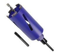 CPROSP M22 Couronne Diamant pour Carroteuse Ø82mm L200mm, Couronne avec Adaptateur SDS PLUS et Foret de Centrage, pour Carotteuse Beton, Granit, Maçonnerie et la Pierre