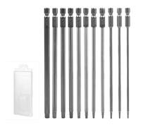 CPROSP Tournevis à Main Sets avec Organisateur, 11PCS Torx Hex Tige 150mm, S2 Alliage d'Acier, T5 T6 T7 T8 T9 T10 T15 T20 T25 T27 T30 T40, Embouts Magnétiques