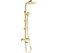 CQ62 colonne de bain avec mélangeur thermostatique, or (779106295-50)
