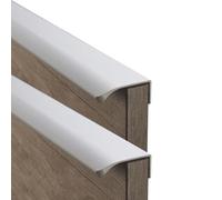 CQAHDSEVF Poignées d'armoire dissimulées en alliage d'aluminium | Cachemire Gris 80-1200mm 2-Pack Dissimulé : Armoires, Tiroirs, Armoires, Armoires à Chaussures(Length 500mm)