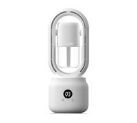CQAHDSEVF Ventilateur colonne sans pales, Ventilateur brumisateur rechargeable USB sans lame, 4 000 mAh, multicolore