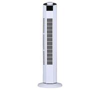 CQAHDSEVF Ventilateur colonne sans pales, Ventilateur tour à distance, moteur DC 26 pieds/s, 3 vitesses, minuterie 12 heures, Osc 60°, multi-tailles(Mechanical Style,30x81cm)