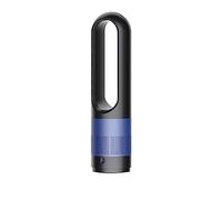 CQAHDSEVF Ventilateur colonne sans pales, Ventilateur tour sans lame, télécommande multi-LED, minuterie à 8 vitesses, moteur à courant continu(Black Blue Fan)