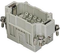 CQEM 18 I.L.M.E. Ilme CQE Cartouche de connecteurs (M) à sertir, 18 pôles + PE, 500 V, 16 A - 1 pièce
