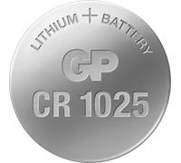 Pile CR1025 GP Bouton Lithium 3V