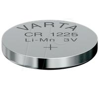 CR 1225 VAR - Pile bouton Varta, 3 V, 48 mAh, 12,5 x 2,5 mm