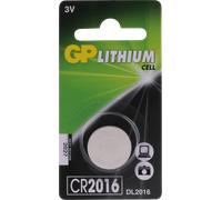 Pile bouton CR 2016 lithium GP 90 mAh 3 V
