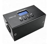 CR011R Convertisseur Bidirectionnel Art-Net DMX 1-Universe - Interface Ethernet vers DMX512 avec Écran OLED, Alimentation Type-C pour Contrôle d'Éclairage, Simulation & Applications de Bande LED