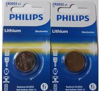 CR2032 Batterie de Pièces de Monnaie de 2 / Lithium 3V / pour Les Montres, Torches, Clés de Voiture, Calculatrices, Appareils Photo, etc / iCHOOSE