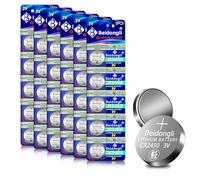 CR2450 Lot de 30 Piles Bouton au Lithium CR2450 3 V (CR2450-6-30)