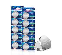 CR2450 Pile Bouton au Lithium 3V CR 2450 Pack de 10【5 Ans Garantie】 (CR2450-10)