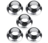 Crabop 5 Poignées Remplacement Acier Trou 5-12mm 5 Poignées Remplacement | Acier inoxydable, trou 5-12mm, , remplace boutons cassés, kit complet 5 pièces