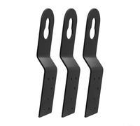 Crabop Ancrage de Toiture en Alliage d'Aluminium - Installation Rapide Outils pour Charpente en Bois, Lot de 3 Crochets de Sécurité