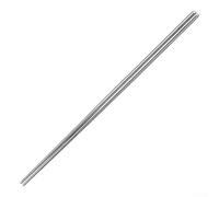 Crabop Baguettes de cuisine extra longues en acier inoxydable 316L antidérapantes et résistantes à la chaleur avec poignée creuse pour frire, barbecue, ustensiles de cuisine, argent (A)
