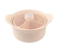 Crabop Bassine Cuisson Vapeur Silicone 22.8cm Bassine Cuisson Vapeur(Blue large boiler)